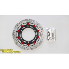 Dĩa Thắng kèm pát gắn CNC BOUSHI NVX  (Chính hãng)