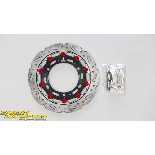 Dĩa Thắng kèm pát gắn CNC BOUSHI NVX (Chính hãng) Dĩa Thắng kèm pát gắn CNC BOUSHI NVX (Chính hãng)