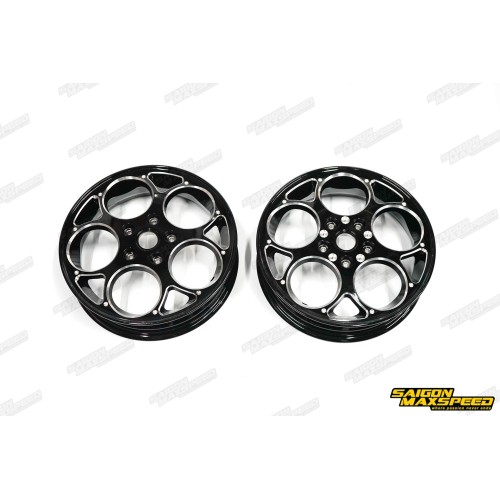 Cặp Mâm Nhôm CNC Vespa GTS 150-300 Cặp Mâm Nhôm CNC Vespa GTS 150-300