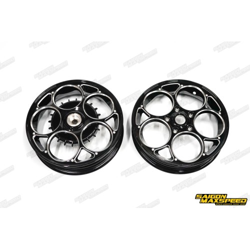 Cặp Mâm Nhôm CNC Vespa Sprint Cặp Mâm Nhôm CNC Vespa Sprint