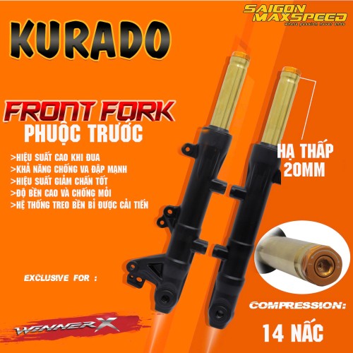 Phuộc Trước KURADO Honda Winner X (chính hãng) Phuộc Trước KURADO Honda Winner X (chính hãng)