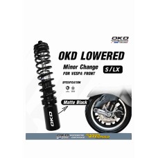 Phuộc Trước OKD Lowered 245mm Vespa Sprint / GTS (chính hãng)