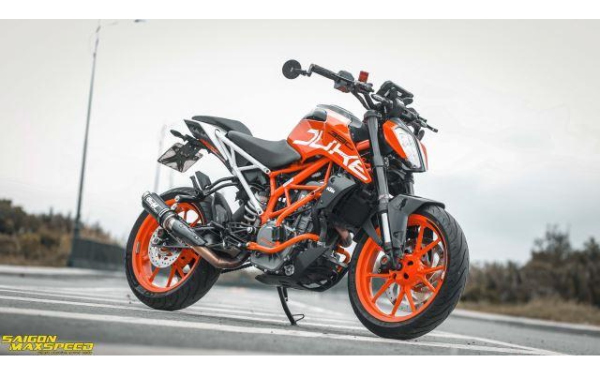 KTM Duke 390 bản độ full option đầy kịch t&iacute;nh tr&ecirc;n đất Việt