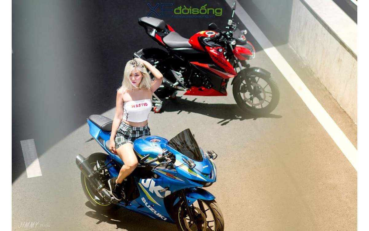 Ph&oacute; Mỹ Kim so d&aacute;ng Suzuki GSX-R150 độ &ldquo;full bodykit&rdquo;