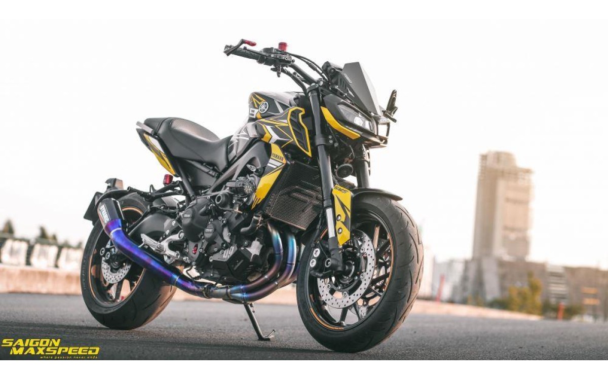 Yamaha MT-09 vẻ đẹp h&agrave;o nho&aacute;ng sau bản n&acirc;ng cấp tr&ecirc;n đất Việt