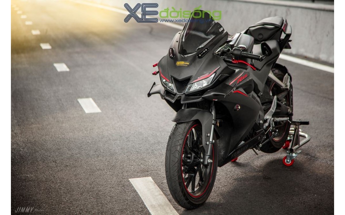 Yamaha R15 V3 độ c&aacute;nh gi&oacute; kiểu MotoGP từ Saigon MaxSpeed